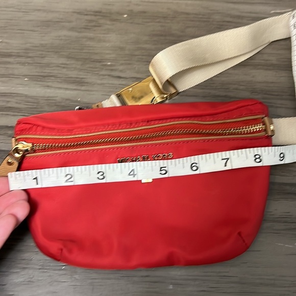MICHAEL KORS RED NYLON HIP PACK - Picture 15 of 15